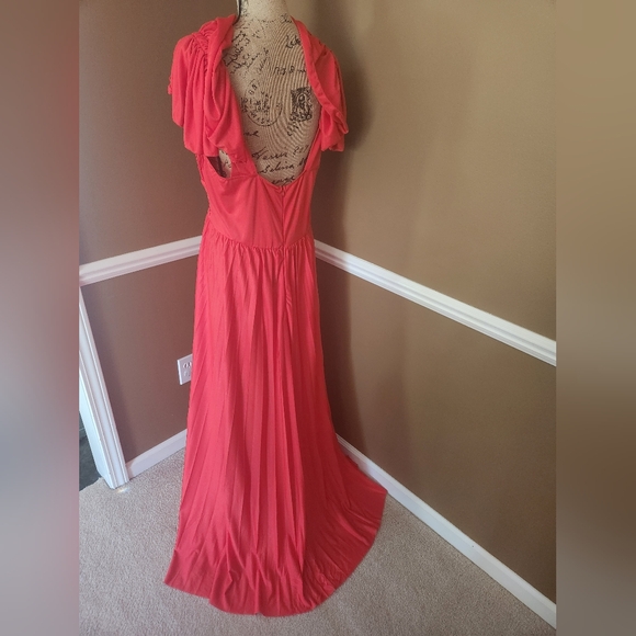 ASOS Formal Occasion Dress Sleeveless Sz 14 - Picture 5 of 6